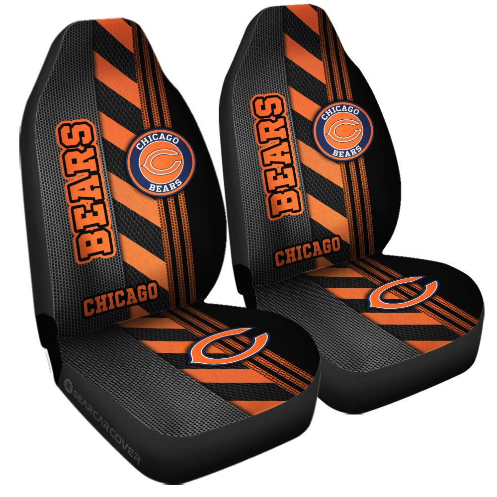 Chicago Bears Car Seat Covers Custom Car Accessories - Gearcarcover - 3