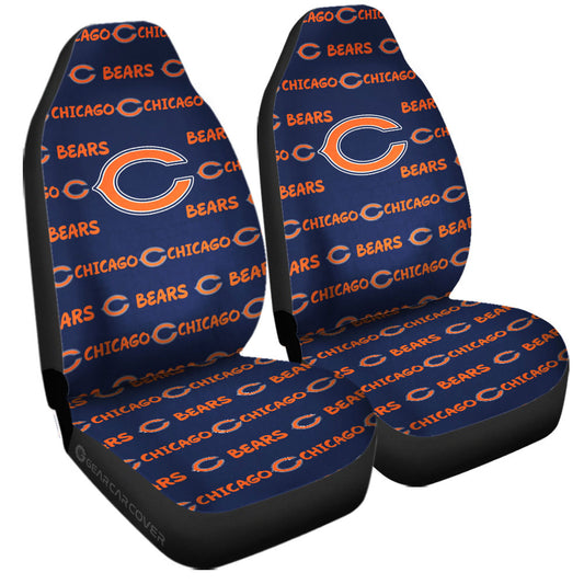 Chicago Bears Car Seat Covers Sporty Team Collection - Gearcarcover - 2