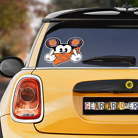 Chicago Bears Car Sticker Custom Car Accessories - Gearcarcover - 1