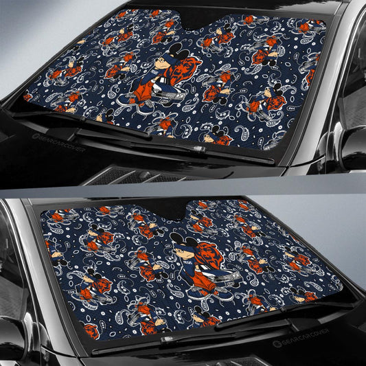 Chicago Bears Car Sunshade Cartoon Theme Collection - Gearcarcover - 2