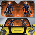 Chicago Bears Car Sunshade Custom Car Accessories For Fan - Gearcarcover - 1