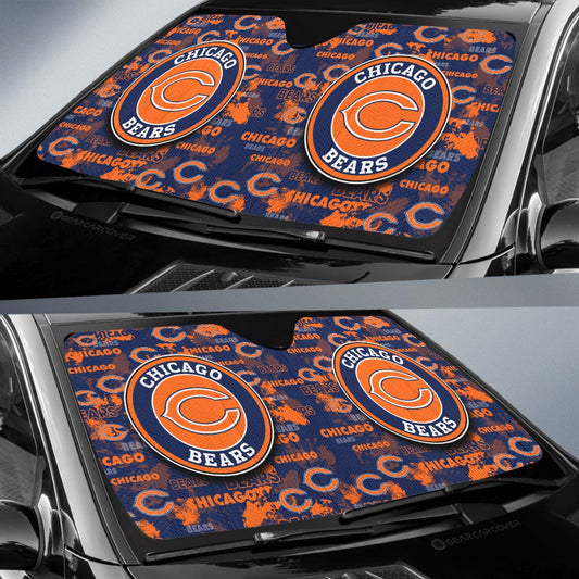 Chicago Bears Car Sunshade Custom Car Accessories - Gearcarcover - 2