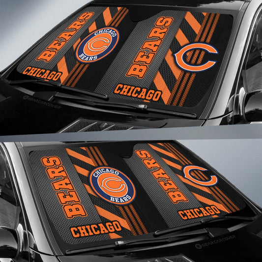 Chicago Bears Car Sunshade Custom Car Accessories - Gearcarcover - 2