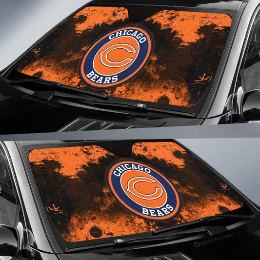 Chicago Bears Car Sunshade Custom Car Accessories - Gearcarcover - 2