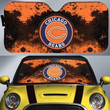 Chicago Bears Car Sunshade Custom Car Accessories - Gearcarcover - 1