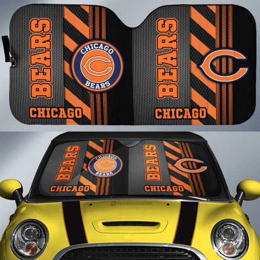 Chicago Bears Car Sunshade Custom Car Accessories - Gearcarcover - 1
