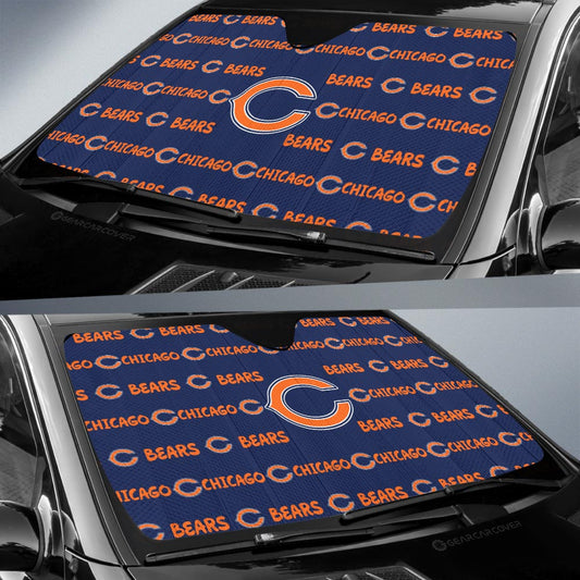 Chicago Bears Car Sunshade Sporty Team Collection - Gearcarcover - 2