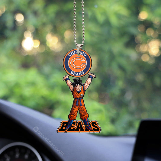 Chicago Bears Ornament Goku Car Accessories - Gearcarcover - 2