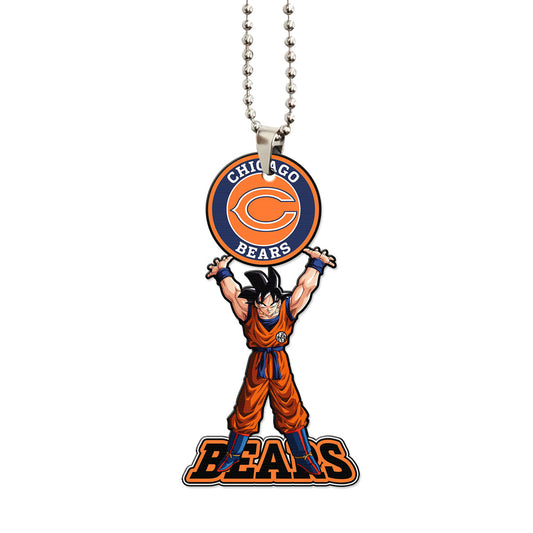 Chicago Bears Ornament Goku Car Accessories - Gearcarcover - 1