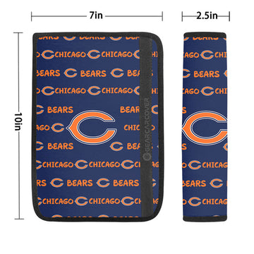 Chicago Bears Seat Belt Covers Sporty Team Collection - Gearcarcover - 1