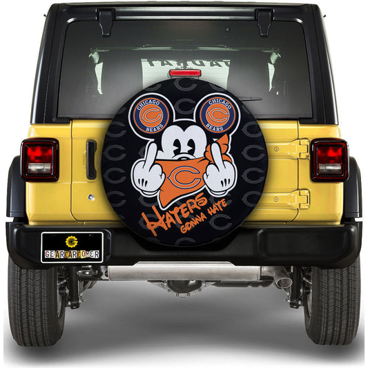 Chicago Bears Spare Tire Covers Custom Car Accessories - Gearcarcover - 1