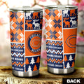 Chicago Bears Tumbler Cup Custom Ugly Style Car Accessories - Gearcarcover - 2