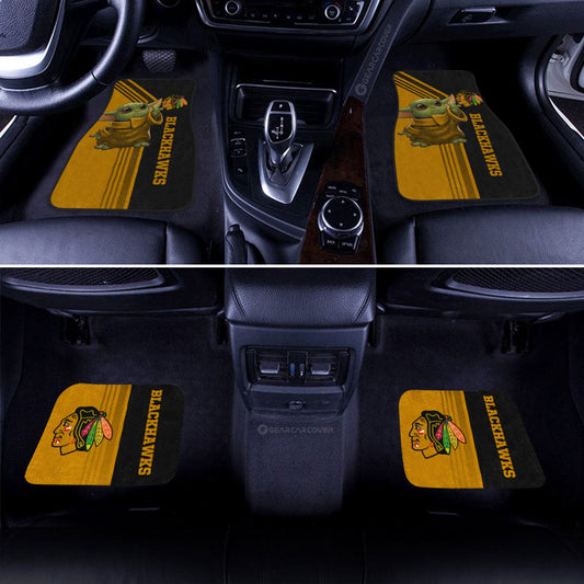 Chicago Blackhawks Car Floor Mats Custom Car Accessories - Gearcarcover - 2