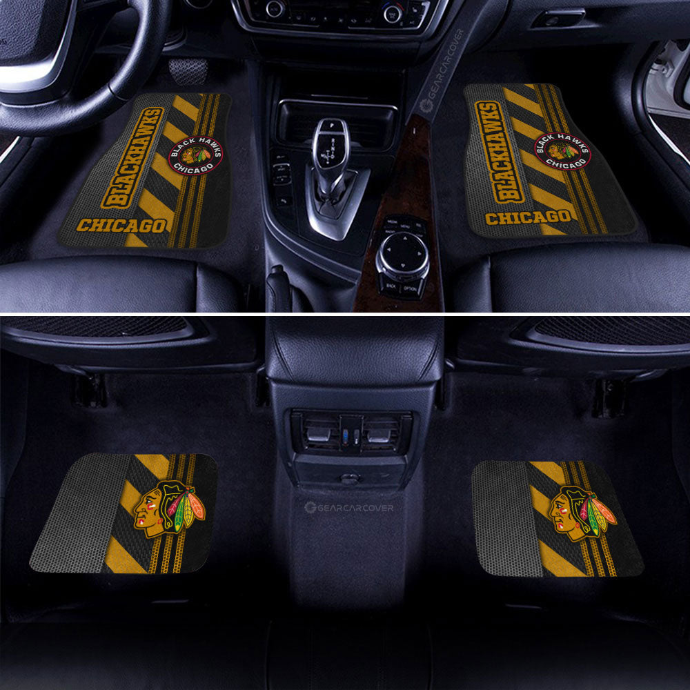 Chicago Blackhawks Car Floor Mats Custom Car Accessories - Gearcarcover - 2
