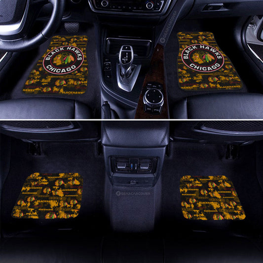 Chicago Blackhawks Car Floor Mats Custom Car Accessories - Gearcarcover - 2
