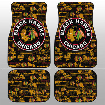 Chicago Blackhawks Car Floor Mats Custom Car Accessories - Gearcarcover - 1