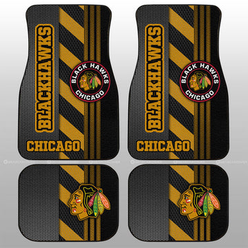 Chicago Blackhawks Car Floor Mats Custom Car Accessories - Gearcarcover - 1