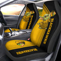 Chicago Blackhawks Car Seat Covers Baby Yoda Car Accessories - Gearcarcover - 1