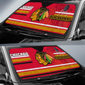 Chicago Blackhawks Car Sunshade Custom Car Accessories - Gearcarcover - 2