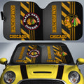 Chicago Blackhawks Car Sunshade Custom Car Accessories - Gearcarcover - 1