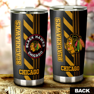 Chicago Blackhawks Tumbler Cup Custom Car Accessories - Gearcarcover - 1