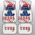 Chicago Cubs Car Floor Mats Stitch Theme Collection - Gearcarcover - 1