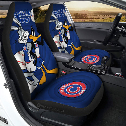 Chicago Cubs Car Seat Covers Custom Car Accessories - Gearcarcover - 2