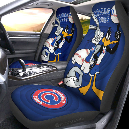 Chicago Cubs Car Seat Covers Custom Car Accessories - Gearcarcover - 1