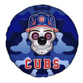 Chicago Cubs Spare Tire Covers Camera Hole Skull Theme Collection - Gearcarcover - 4