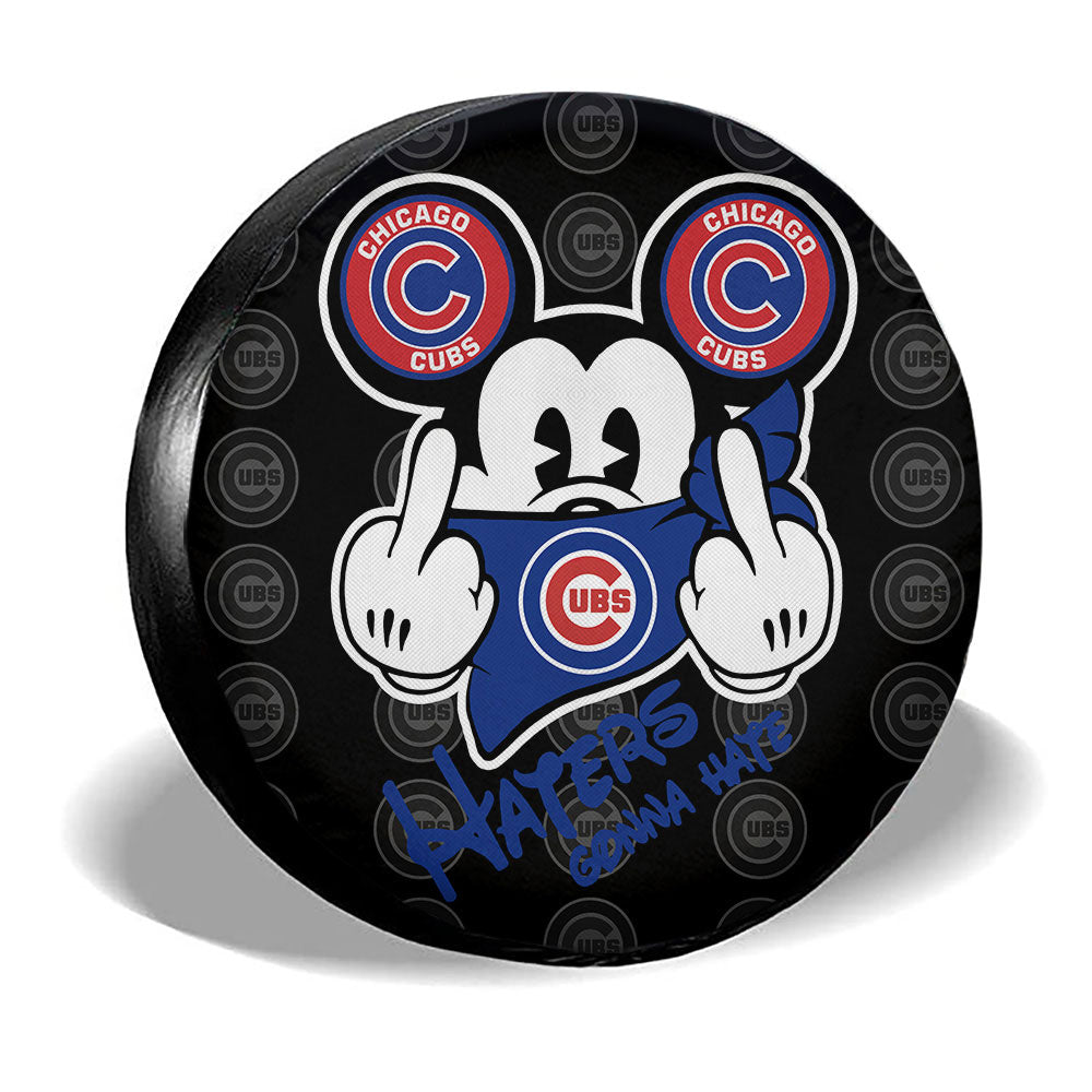 Chicago Cubs Spare Tire Covers Custom Car Accessories - Gearcarcover - 3
