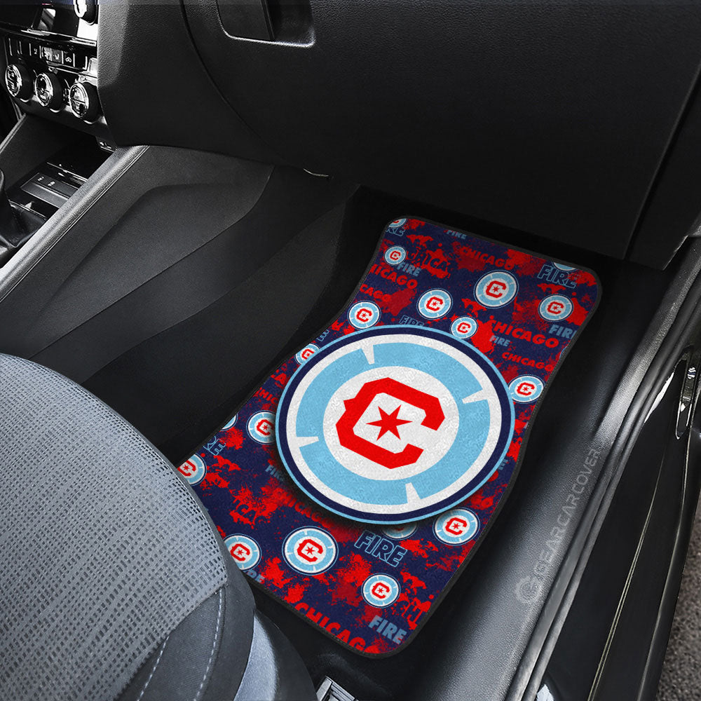 Chicago Fire FC Car Floor Mats Custom Car Accessories - Gearcarcover - 3