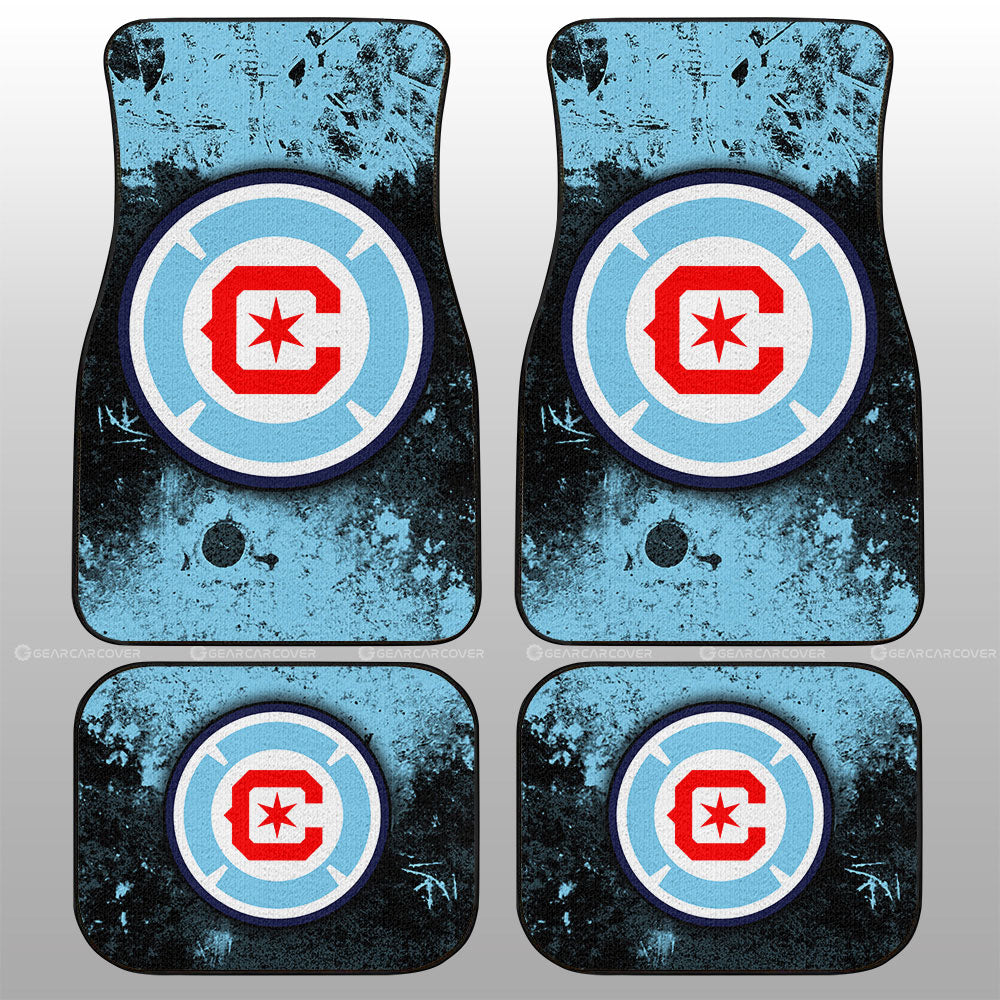 Chicago Fire FC Car Floor Mats Custom Car Accessories - Gearcarcover - 1