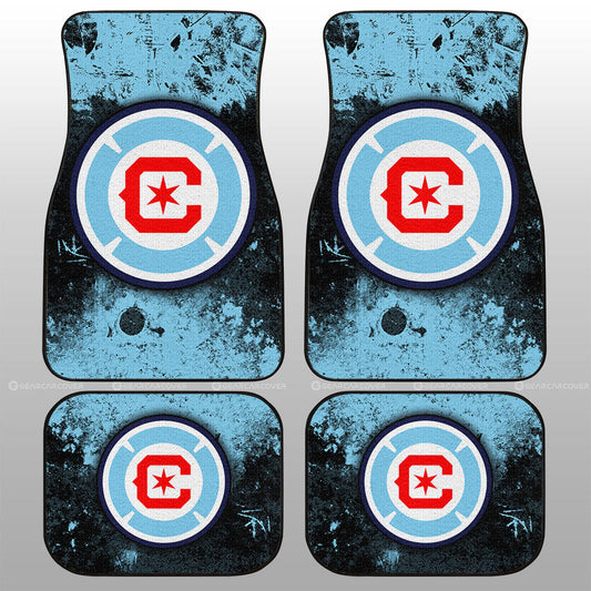 Chicago Fire FC Car Floor Mats Custom Car Accessories - Gearcarcover - 1
