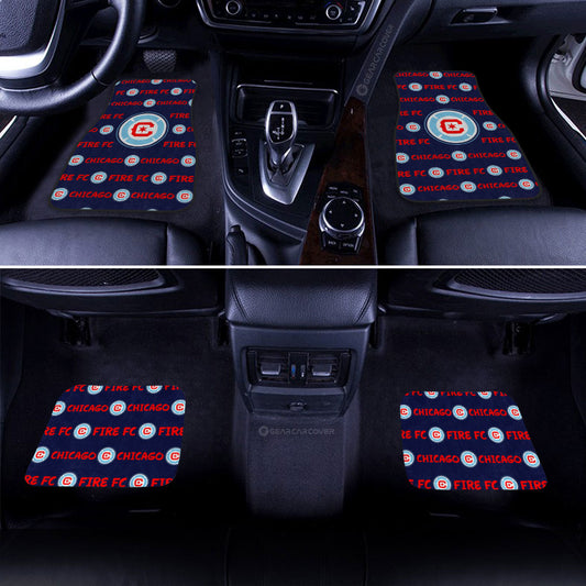 Chicago Fire FC Car Floor Mats Sporty Team Collection - Gearcarcover - 2