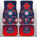 Chicago Fire FC Car Floor Mats Sporty Team Collection - Gearcarcover - 1
