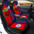 Chicago Fire FC Car Seat Covers Baby Yoda Car Accessories - Gearcarcover - 2