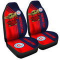 Chicago Fire FC Car Seat Covers Baby Yoda Car Accessories - Gearcarcover - 3