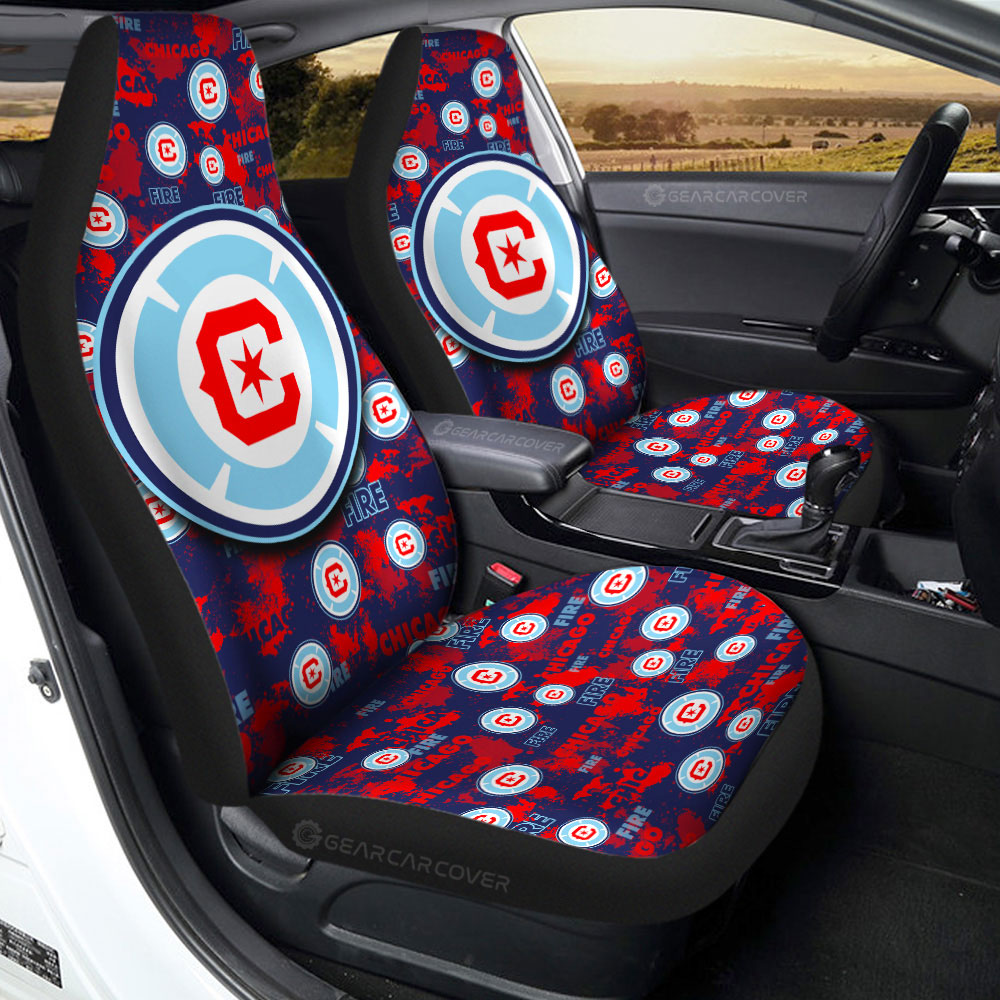 Chicago Fire FC Car Seat Covers Custom Car Accessories - Gearcarcover - 2