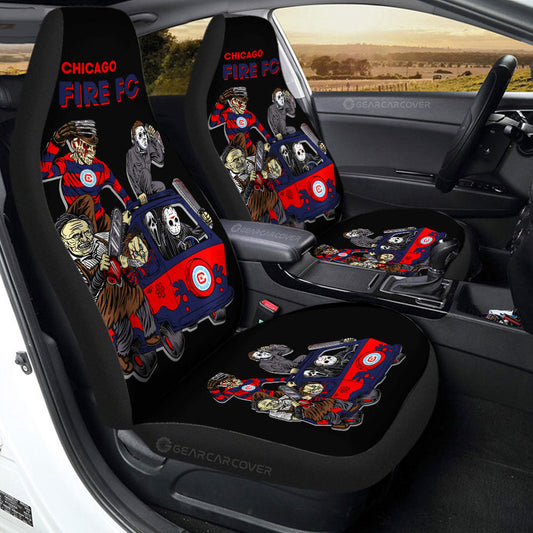 Chicago Fire FC Car Seat Covers Custom Car Accessories - Gearcarcover - 2