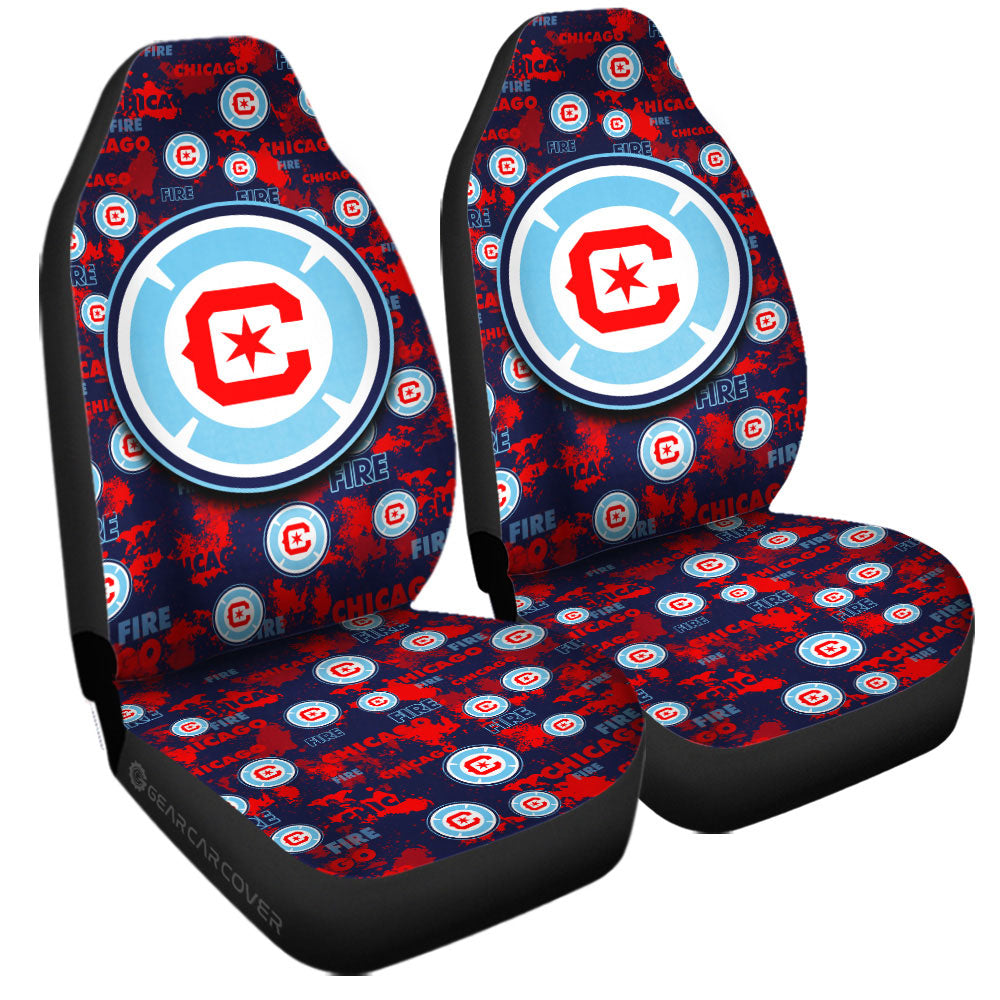 Chicago Fire FC Car Seat Covers Custom Car Accessories - Gearcarcover - 3