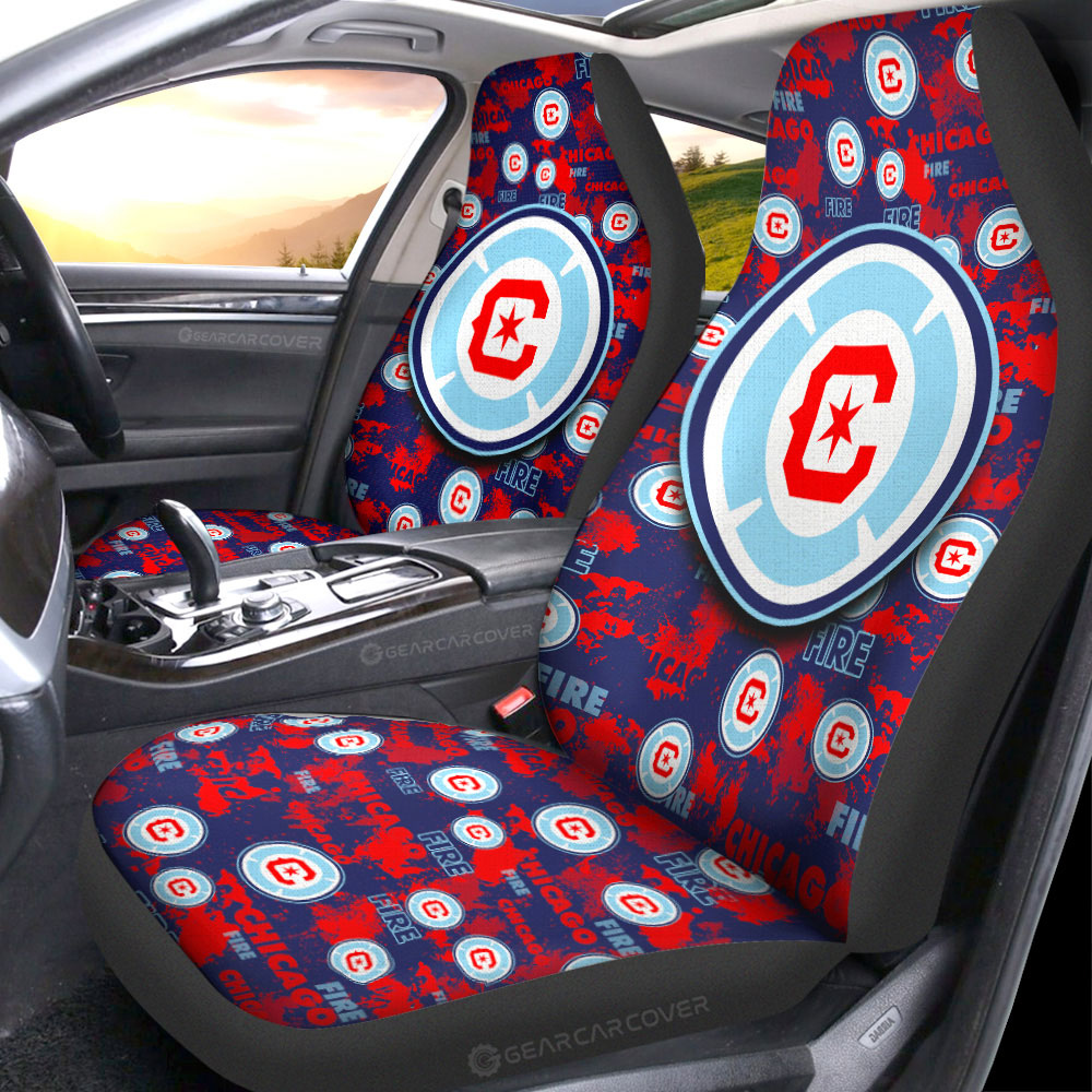 Chicago Fire FC Car Seat Covers Custom Car Accessories - Gearcarcover - 1