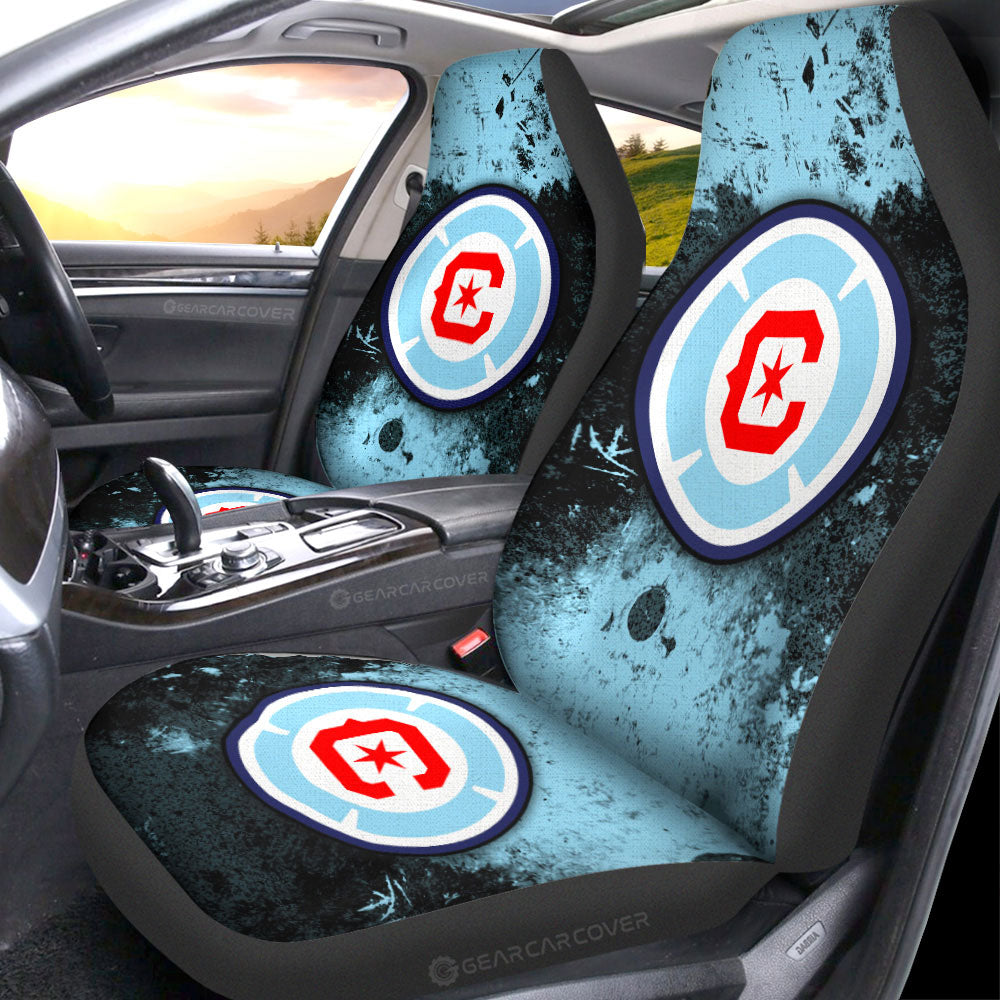 Chicago Fire FC Car Seat Covers Custom Car Accessories - Gearcarcover - 1