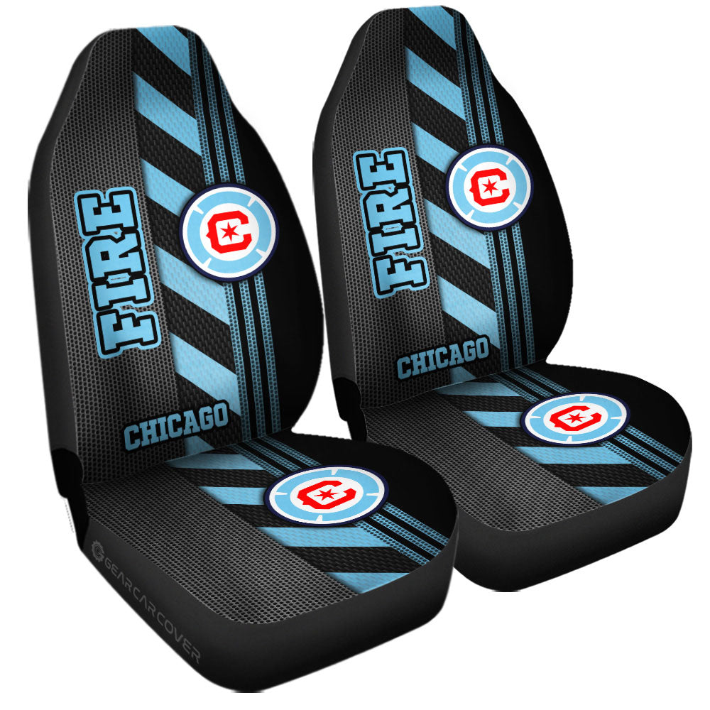 Chicago Fire FC Car Seat Covers Custom Car Accessories - Gearcarcover - 3