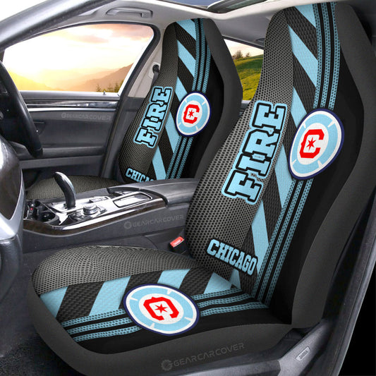 Chicago Fire FC Car Seat Covers Custom Car Accessories - Gearcarcover - 1