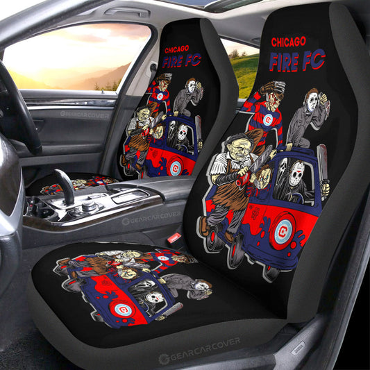 Chicago Fire FC Car Seat Covers Custom Car Accessories - Gearcarcover - 1