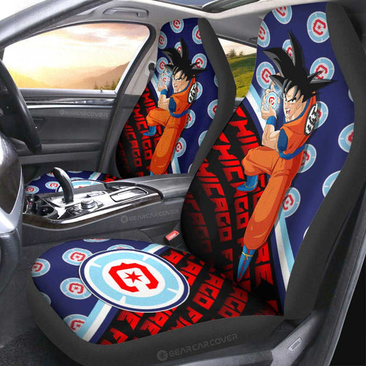 Chicago Fire FC Car Seat Covers Goku Car Accessories For Fans - Gearcarcover - 2