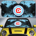 Chicago Fire FC Car Sunshade Custom Car Accessories - Gearcarcover - 1