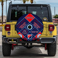Chicago Fire FC Spare Tire Covers Camera Hole Sporty Team Collection - Gearcarcover - 2