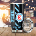 Chicago Fire FC Tumbler Cup Custom Car Accessories - Gearcarcover - 1