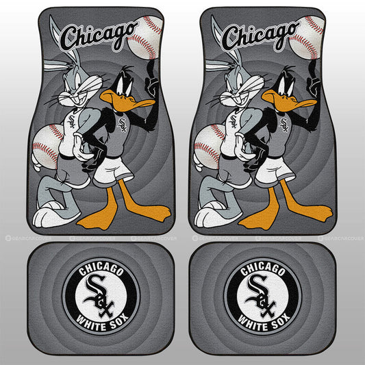 Chicago White Sox Car Floor Mats Custom Car Accessories - Gearcarcover - 1